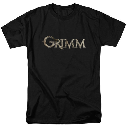Grimm Logo Mens T Shirt Black