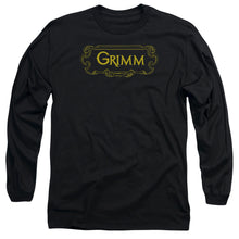 Load image into Gallery viewer, Grimm Plaque Logo Mens Long Sleeve Shirt Black Officially Licensed
