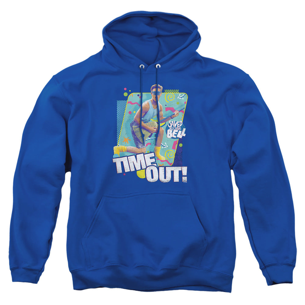 Saved By The Bell Time Out Mens Hoodie Royal