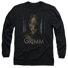 Load image into Gallery viewer, Grimm Chompers Mens Long Sleeve Shirt Black Black
