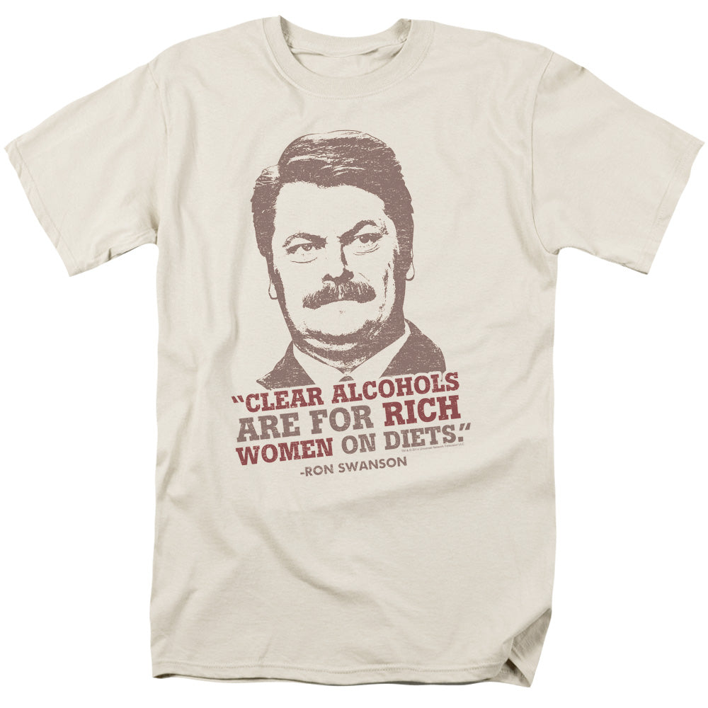 Parks And Rec Rich Women Mens T Shirt Cream