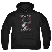 Load image into Gallery viewer, Grimm Merry Krampus Mens Hoodie Black
