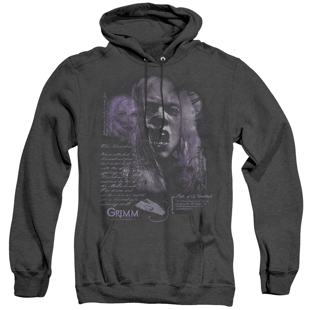 Grimm Lady Hexenbeast Heather Mens Hoodie Black