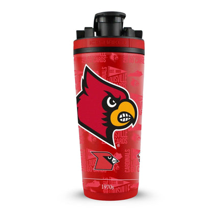 University of Louisville 26oz Ice Shaker Cup Officially Licensed