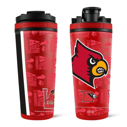 University of Louisville 26oz Ice Shaker Cup Officially Licensed