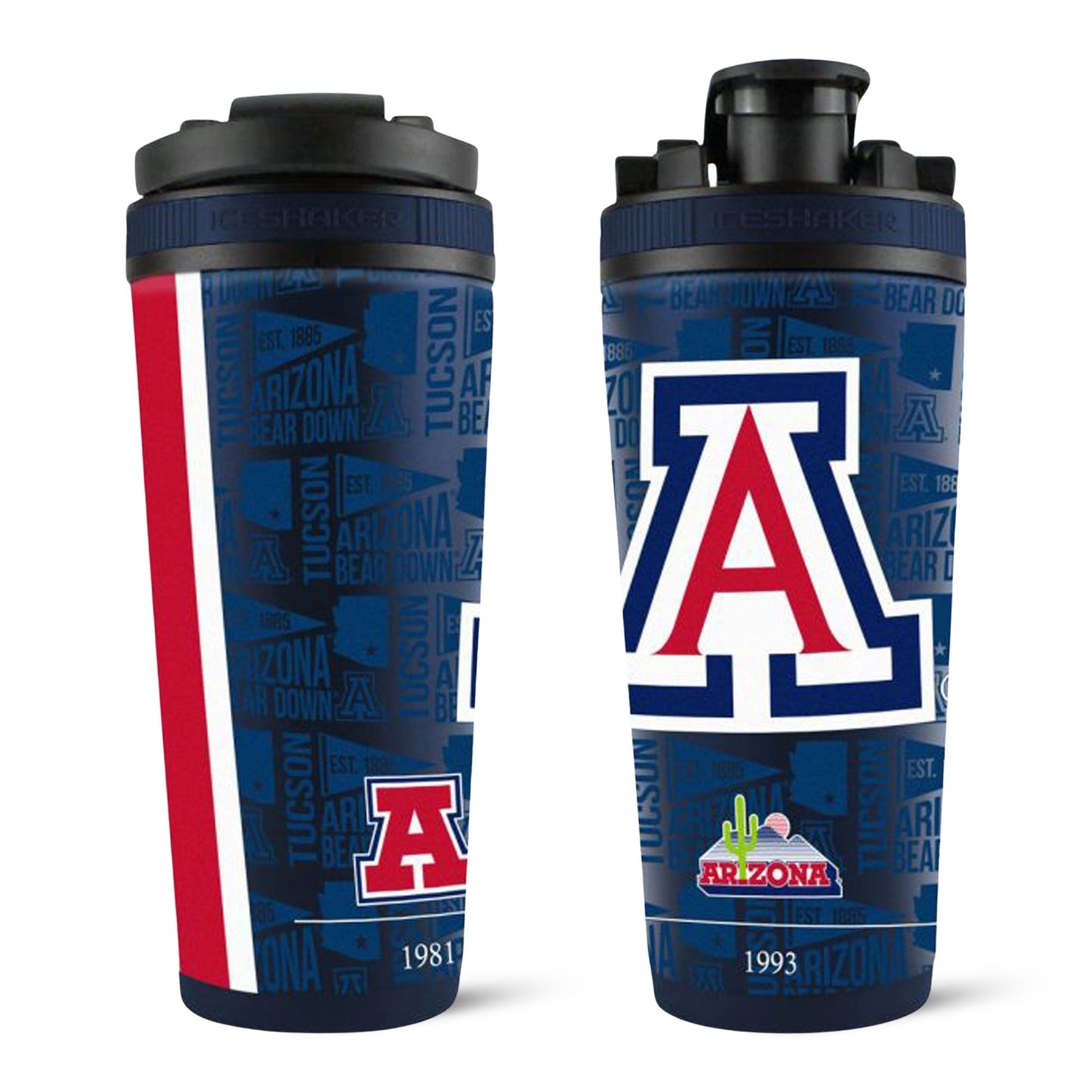 The College Vault - University of Arizona 4D Ice Shaker Cup Officially Licensed