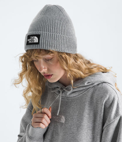 The North Face Unisex-Adult TNF Logo Box Cuffed Beanie Winter Hat