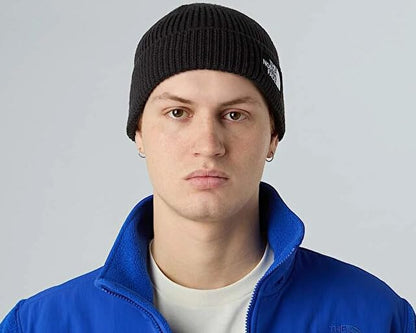 The North Face Unisex-Adult TNF Logo Box Cuffed Beanie Winter Hat