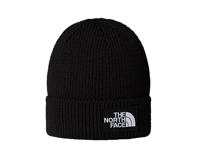 The North Face Unisex-Adult TNF Logo Box Cuffed Beanie Winter Hat