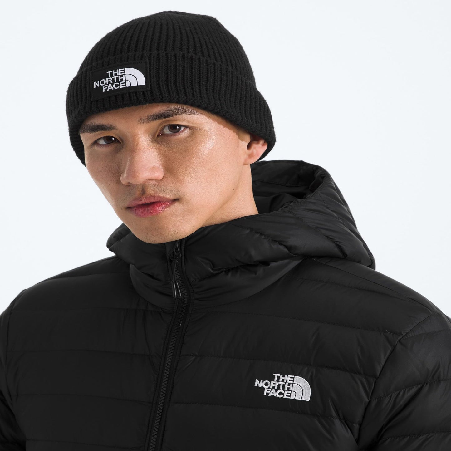 The North Face Unisex-Adult TNF Logo Box Cuffed Beanie Winter Hat