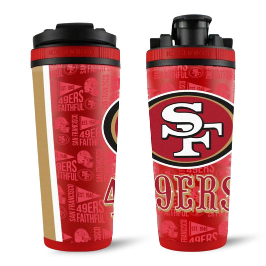 Officially Licensed San Francisco 49ers 4D Ice Shaker Cup Officially Licensed