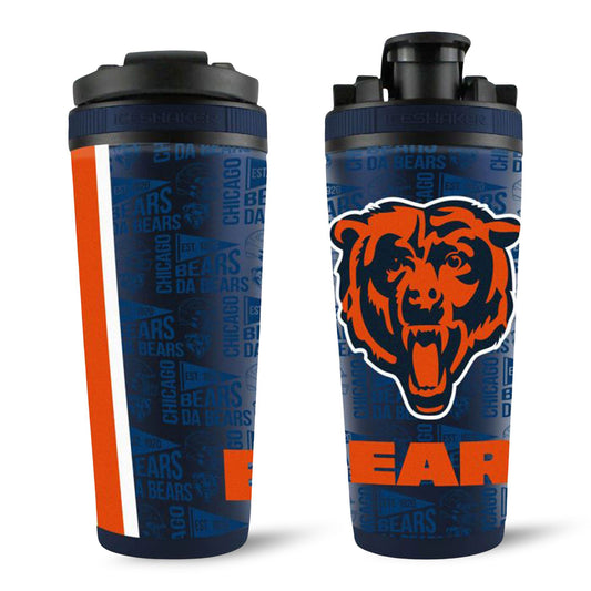 Officially Licensed Chicago Bears 4D Ice Shaker Cup Officially Licensed