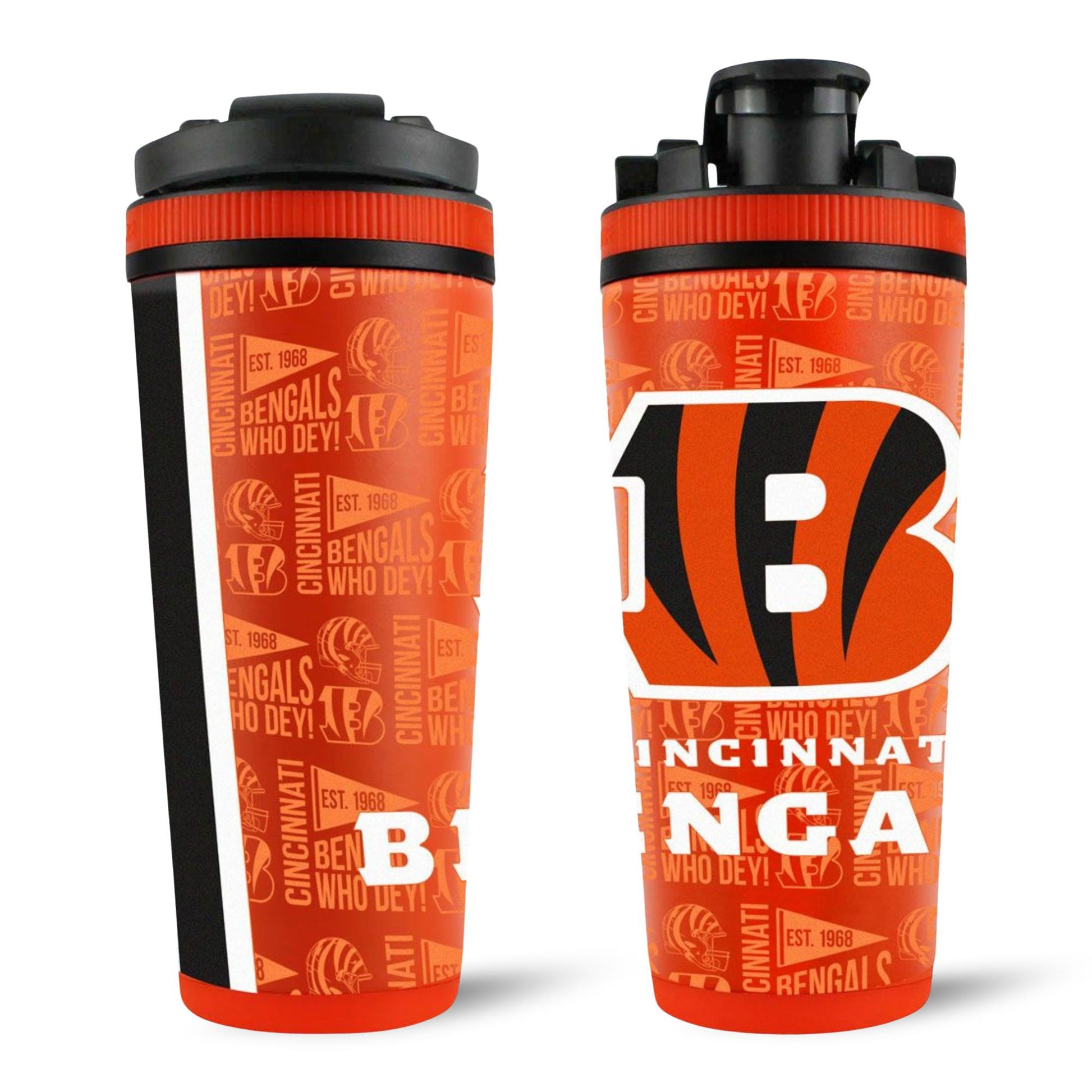 Officially Licensed Cincinnati Bengals 4D Ice Shaker Cup Officially Licensed