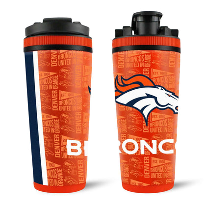 Officially Licensed Denver Broncos 4D Ice Shaker Cup Officially Licensed