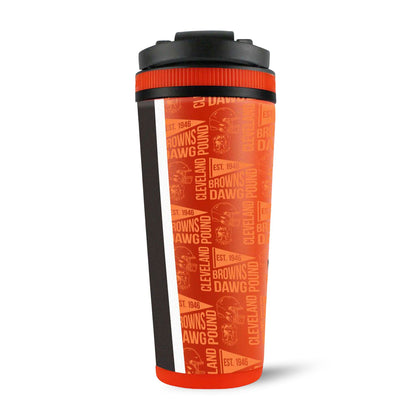 Cleveland Browns 4D Ice Shaker Cup Officially Licensed
