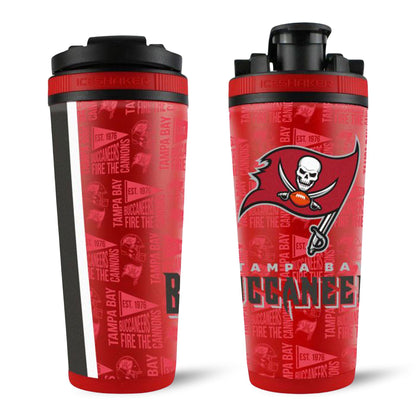 Officially Licensed Tampa Bay Buccaneers 4D Ice Shaker Cup Officially Licensed