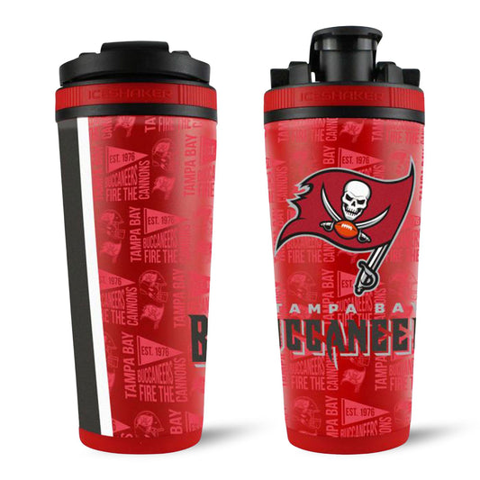Officially Licensed Tampa Bay Buccaneers 4D Ice Shaker Cup Officially Licensed