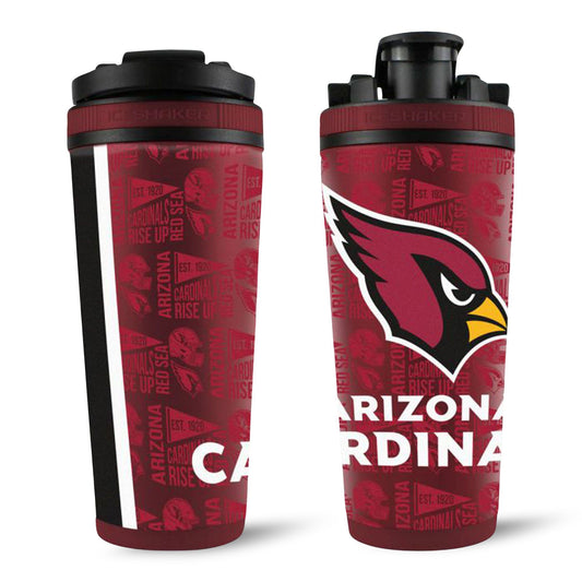Officially Licensed Arizona Cardinals 4D Ice Shaker Cup Officially Licensed