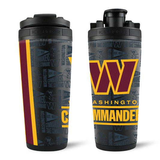 Officially Licensed Washington Commanders 4D Ice Shaker Cup Officially Licensed