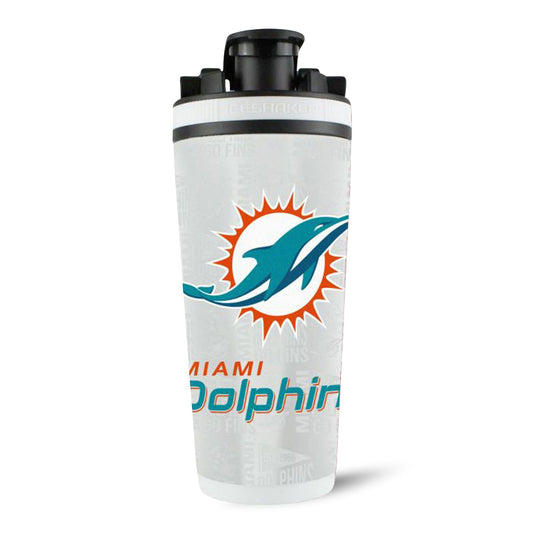 Miami Dolphins 4D Ice Shaker Cup Officially Licensed