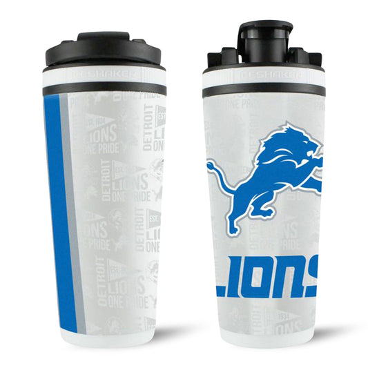Officially Licensed Detroit Lions 4D Ice Shaker Cup Officially Licensed