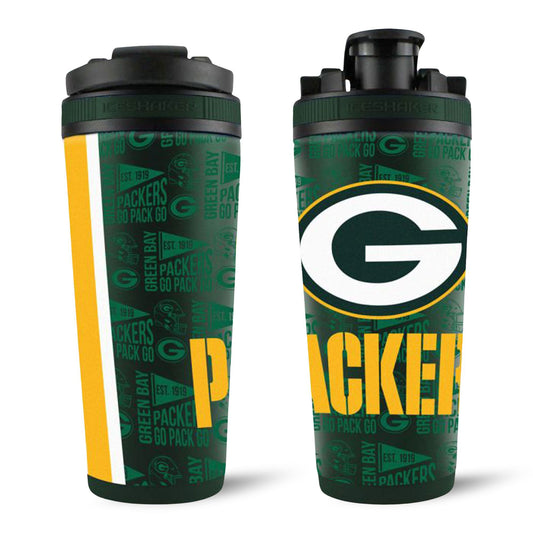 Officially Licensed Green Bay Packers 4D Ice Shaker Cup Officially Licensed