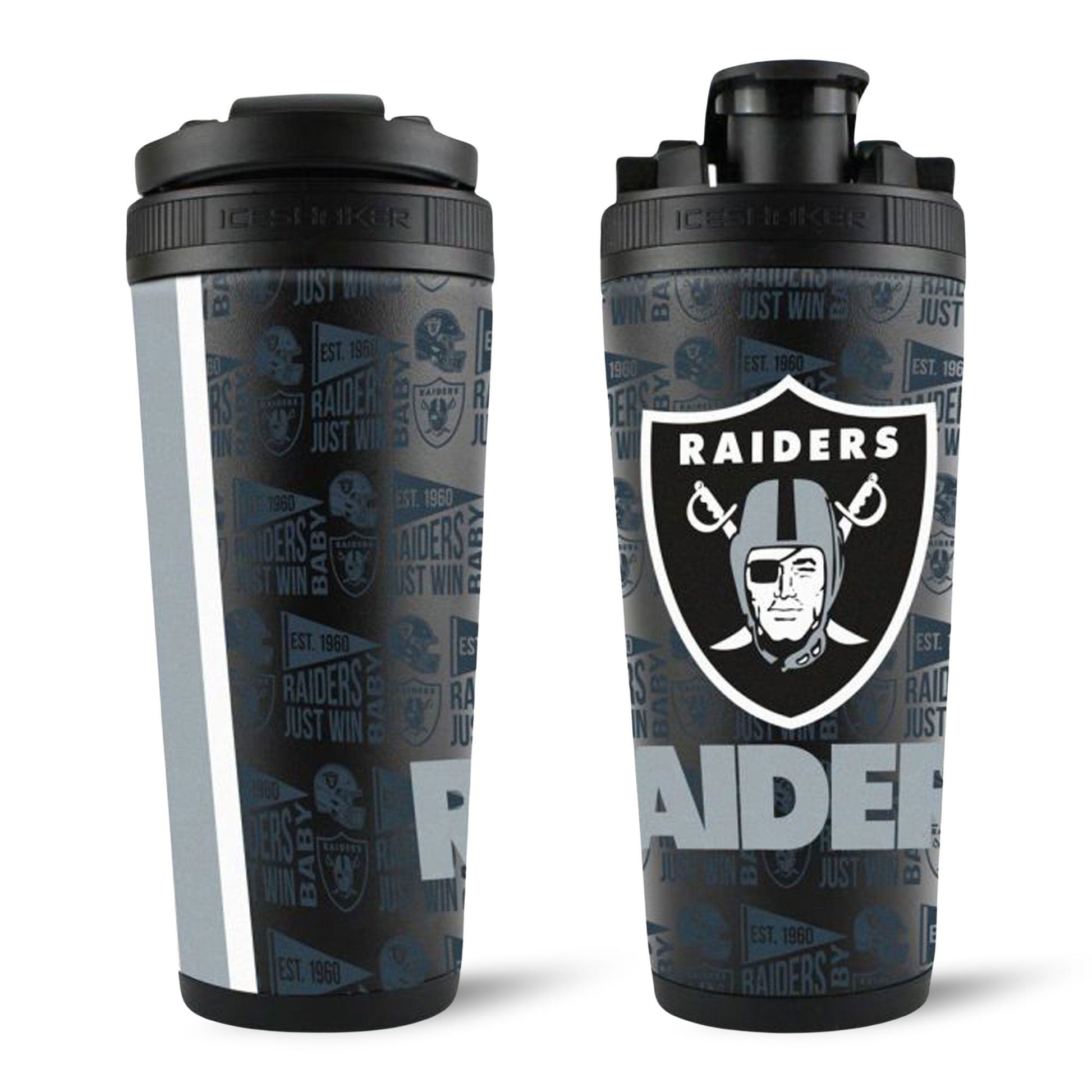 Officially Licensed Las Vegas Raiders 4D Ice Shaker Cup Officially Licensed