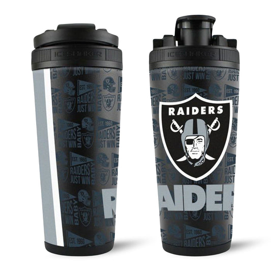 Officially Licensed Las Vegas Raiders 4D Ice Shaker Cup Officially Licensed