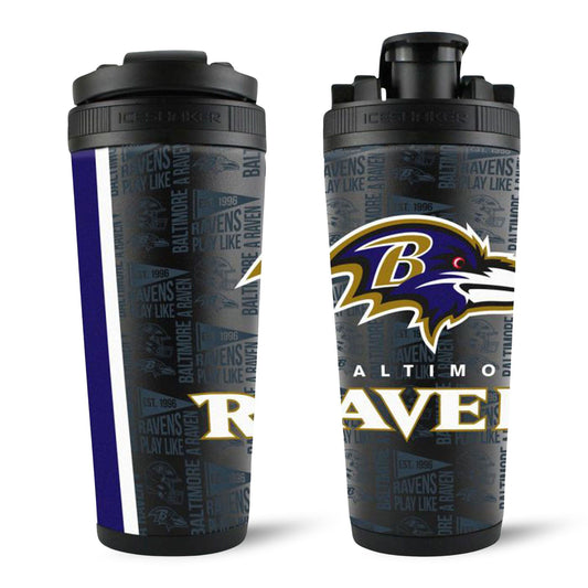 Officially Licensed Baltimore Ravens 4D Ice Shaker Cup Officially Licensed
