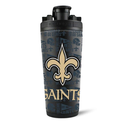 New Orleans Saints 26oz Ice Shaker Cup Officially Licensed