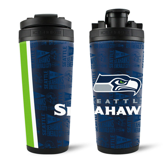 Officially Licensed Seattle Seahawks 4D Ice Shaker Cup Officially Licensed