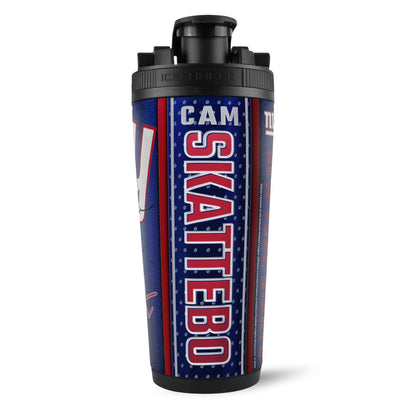 Official Cam Skattebo NY Giants 4D 26oz Ice Shaker Cup Officially Licensed