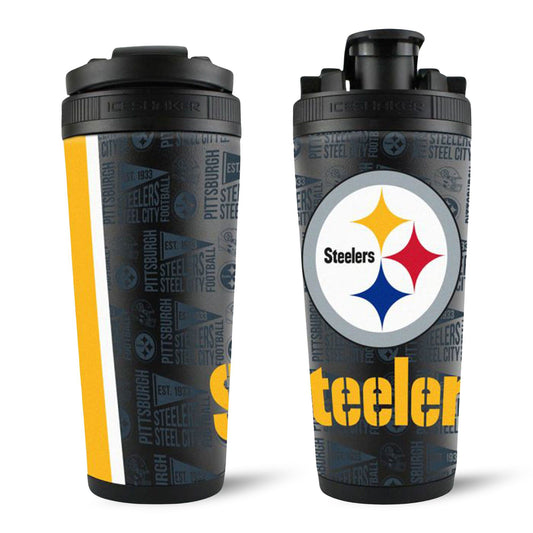 Officially Licensed Pittsburgh Steelers 4D Ice Shaker Cup Officially Licensed