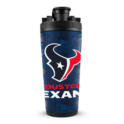 Houston Texans 26oz Ice Shaker Cup Officially Licensed