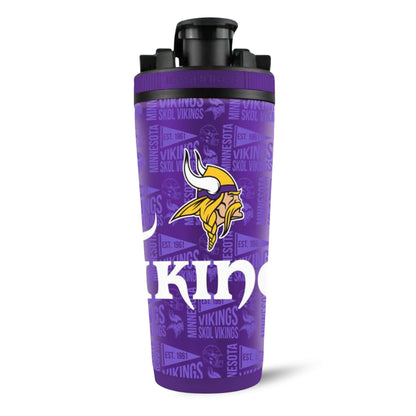 Minnesota Vikings 26oz Ice Shaker Cup Officially Licensed