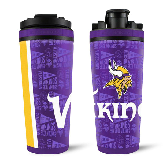 Officially Licensed Minnesota Vikings 4D Ice Shaker Cup Officially Licensed