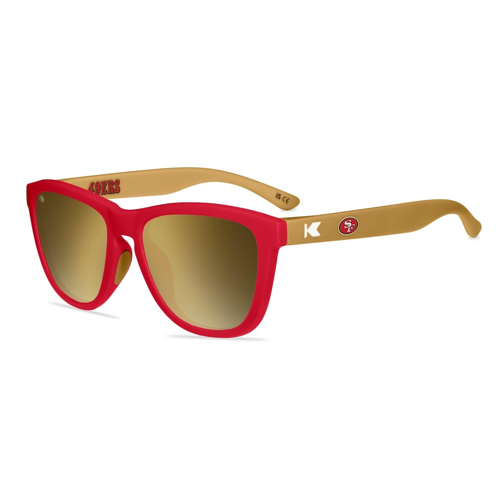 San Francisco 49ers Premiums Sport Officially Licensed Knockaround Sunglasses