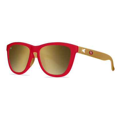 San Francisco 49ers Premiums Sport Officially Licensed Knockaround Sunglasses