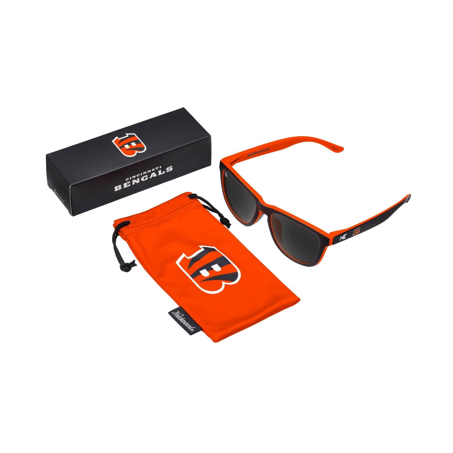 Cincinnati Bengals Premiums Sport Officially Licensed Knockaround Sunglasses