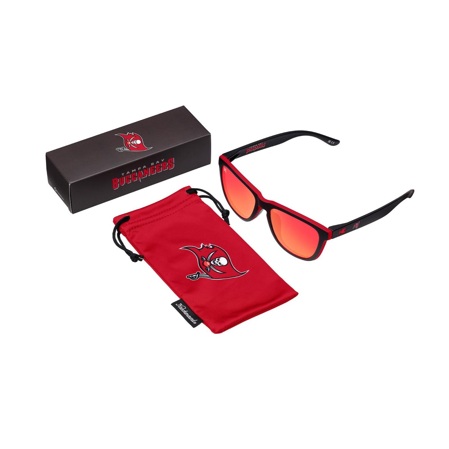 Tampa Bay Buccaneers Premiums Sport Officially Licensed Knockaround Sunglasses