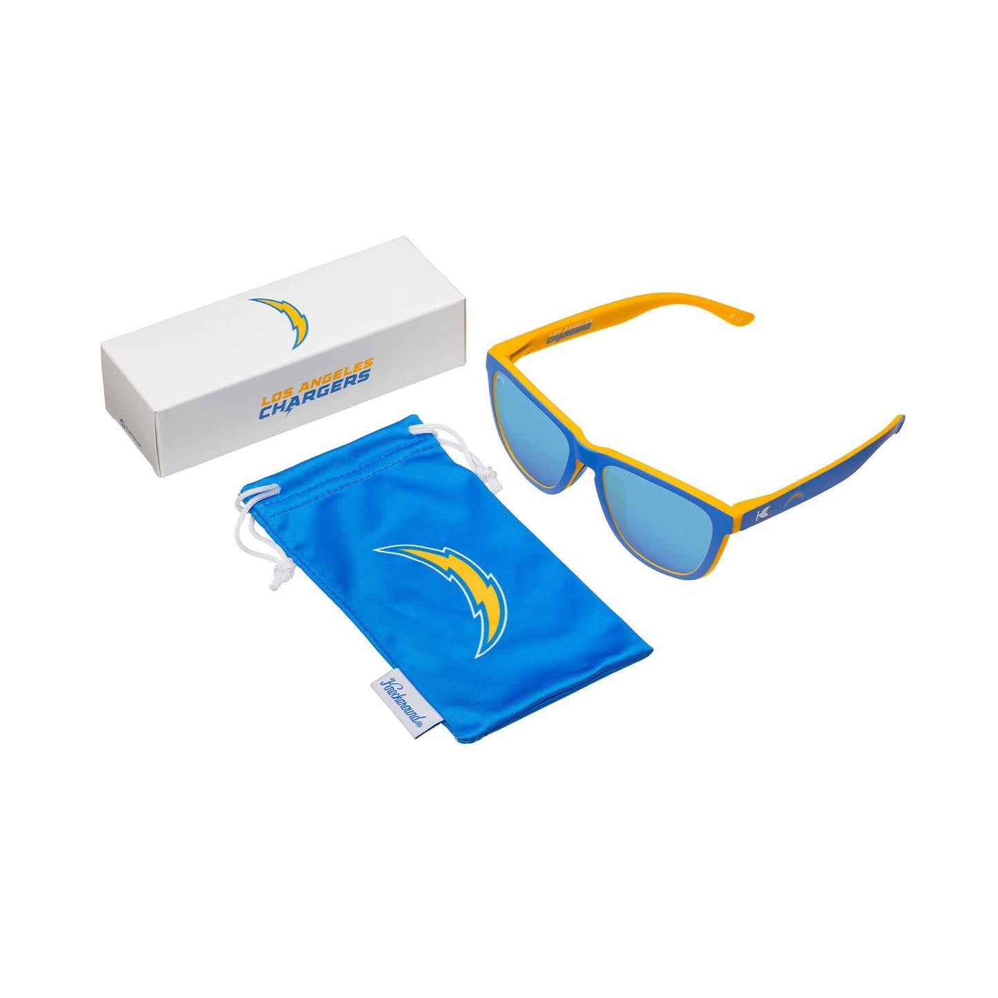 Los Angeles Chargers Premiums Sport Officially Licensed Knockaround Sunglasses