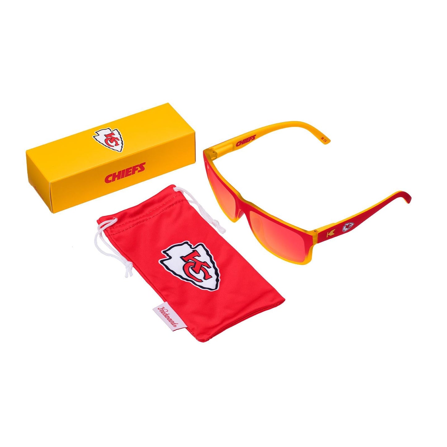Kansas City Chiefs Torrey Pines Sport Officially Licensed Knockaround Sunglasses