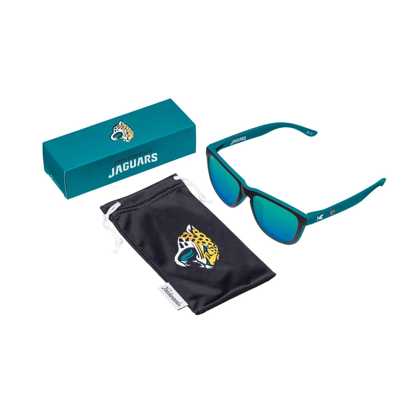 Jacksonville Jaguars Premiums Sport Officially Licensed Knockaround Sunglasses