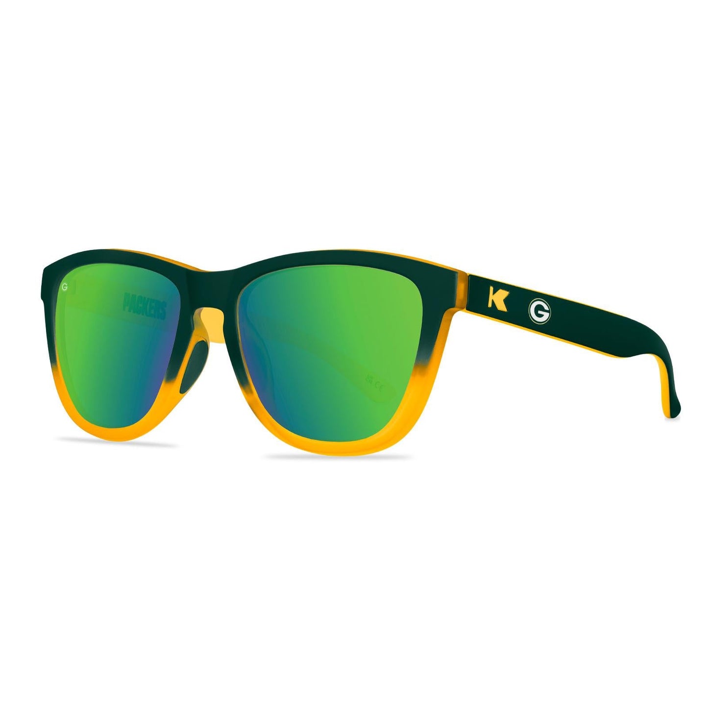Green Bay Packers Premiums Sport Officially Licensed Knockaround Sunglasses