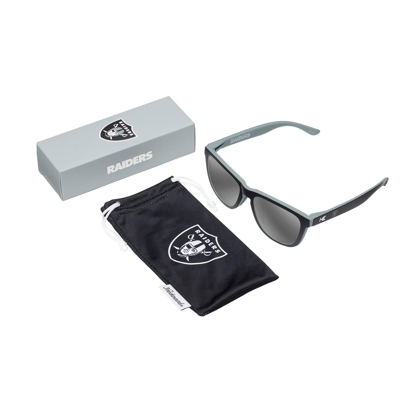 Las Vegas Raiders Premiums Sport Officially Licensed Knockaround Sunglasses