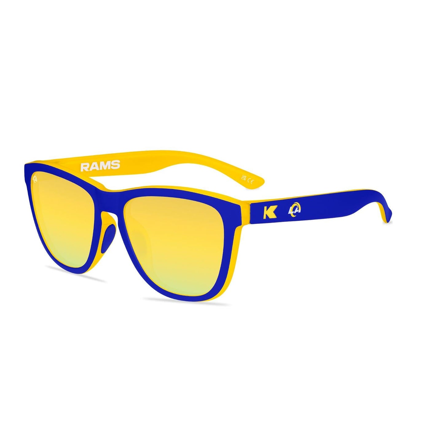 Los Angeles Rams Premiums Sport Officially Licensed Knockaround Sunglasses