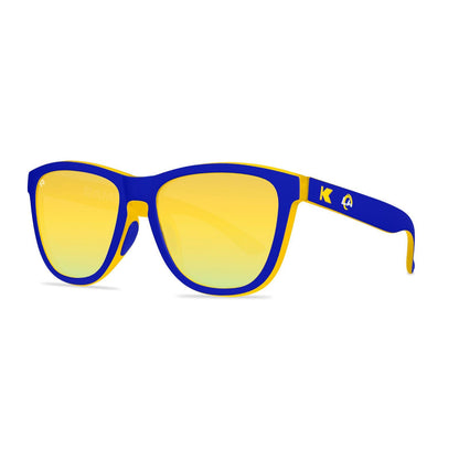 Los Angeles Rams Premiums Sport Officially Licensed Knockaround Sunglasses