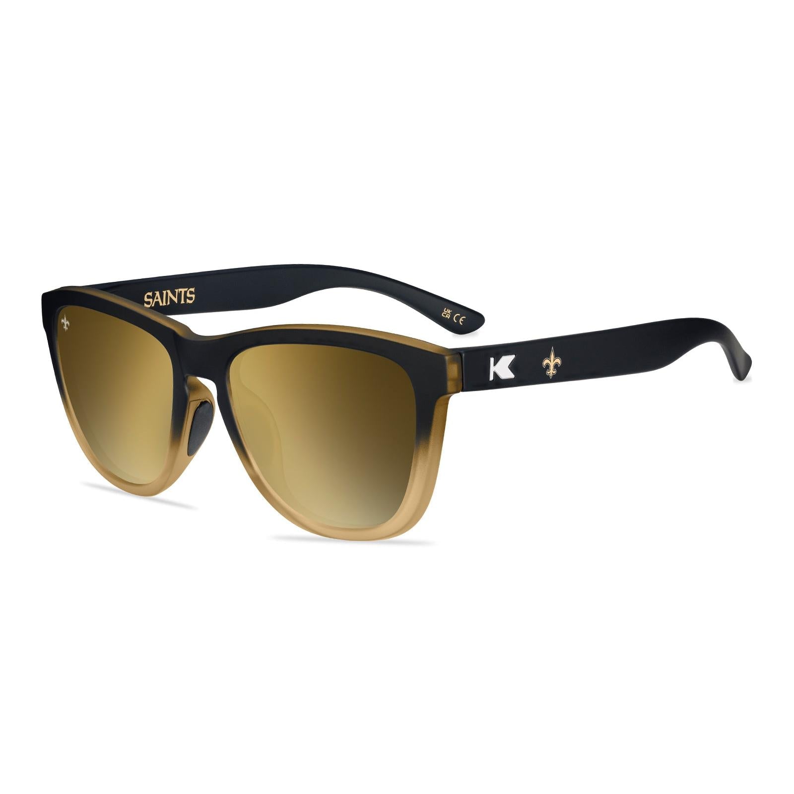 New Orleans Saints Premiums Sport Officially Licensed Knockaround Sunglasses