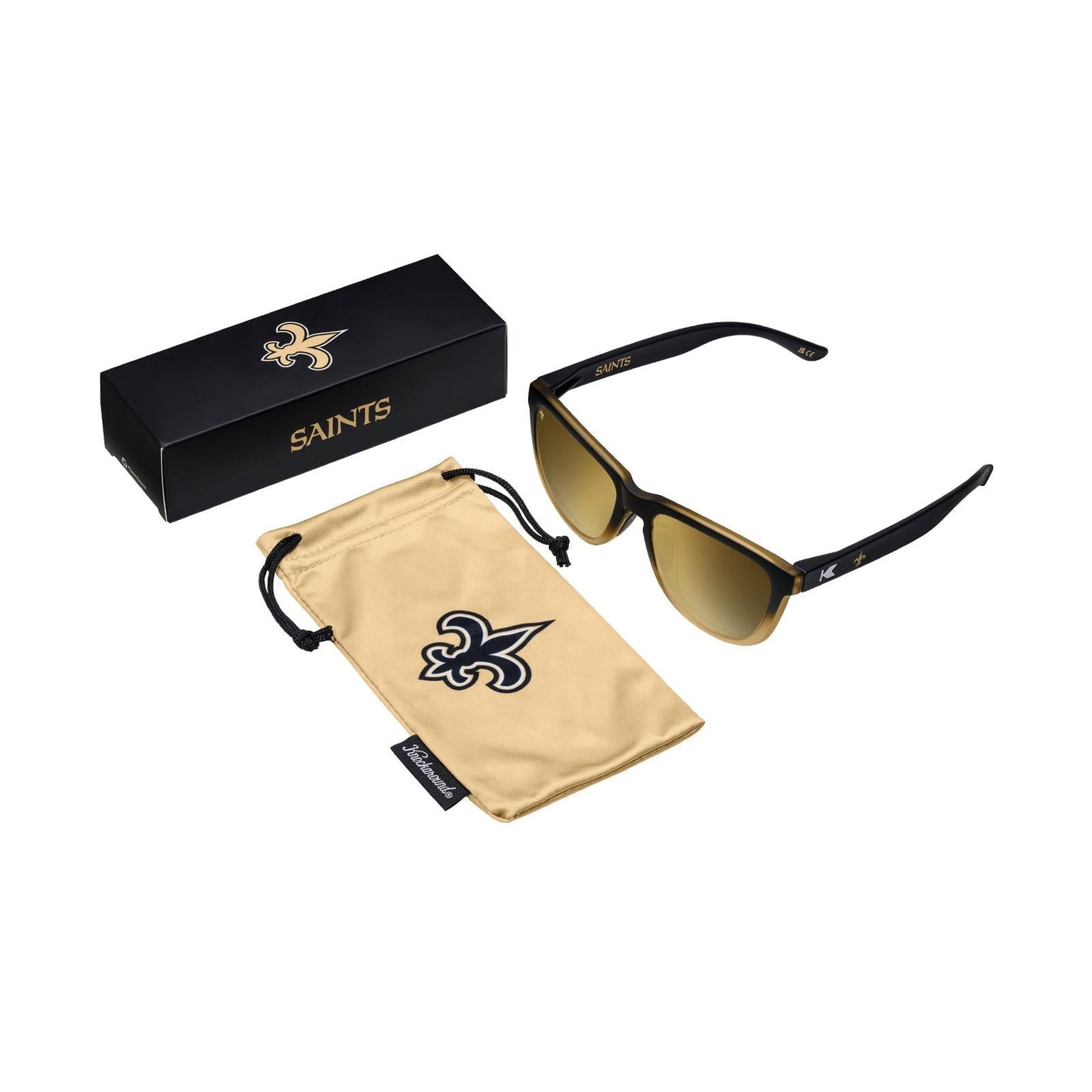 New Orleans Saints Premiums Sport Officially Licensed Knockaround Sunglasses