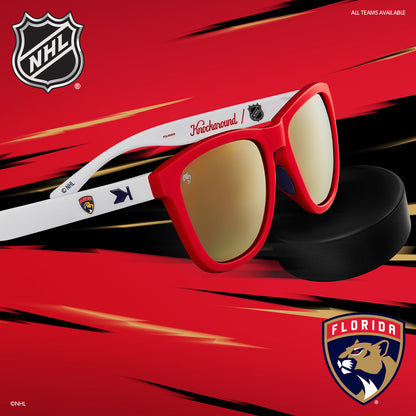 Florida Panthers Officially Licensed Knockaround Sunglasses